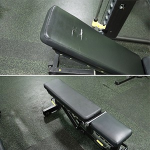 Commercial and Contract Upholstery Gym Bench